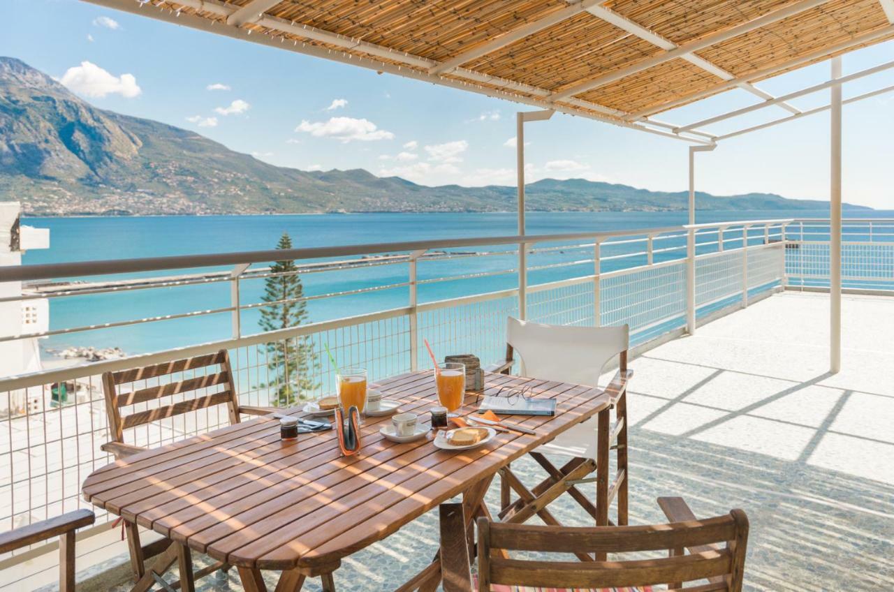 Seafront Penthouse Leo Lejlighed Kalamata Eksteriør billede